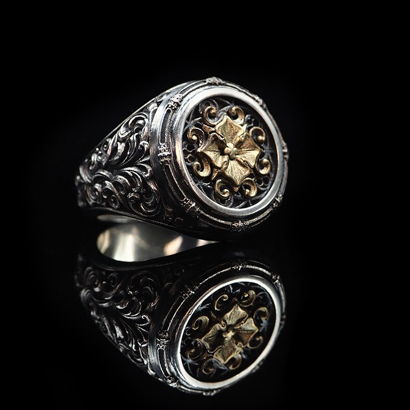 WorldNorse 925 Sterling Silber Barock Siegelring - image 7