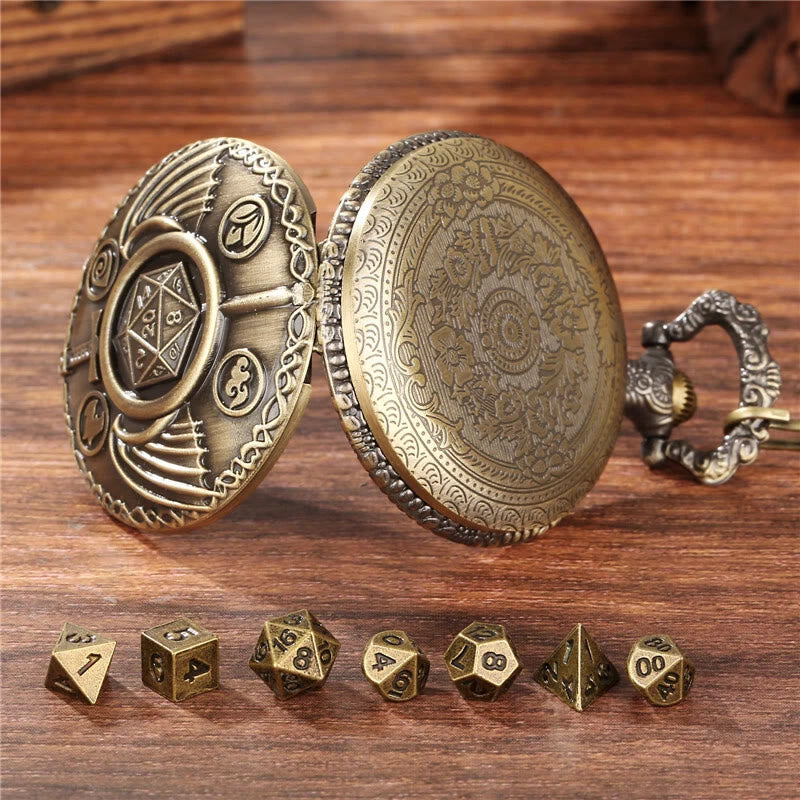 WorldNorse Schwertflügel Polyedrische Würfel Taillenkette - image 3