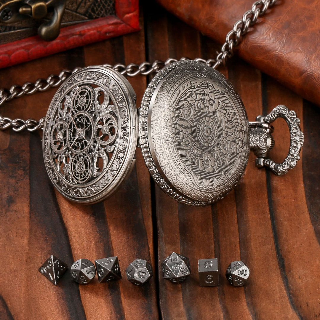 WorldNorse Punk Hollow Gears Mini-Würfel-Set, Taillenkette - image 10