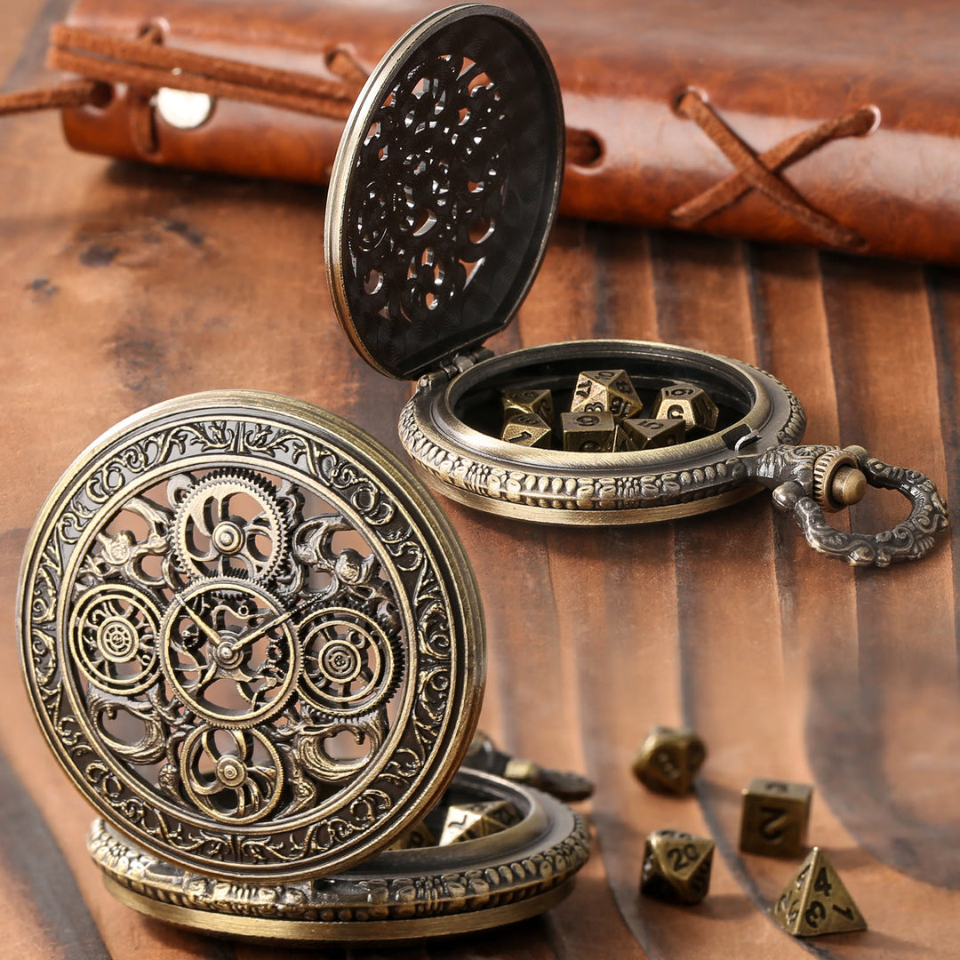 WorldNorse Punk Hollow Gears Mini-Würfel-Set, Taillenkette - image 4