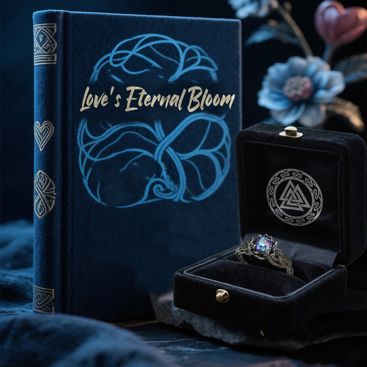 WorldNorse Aurora Blumenknotenring - image 3