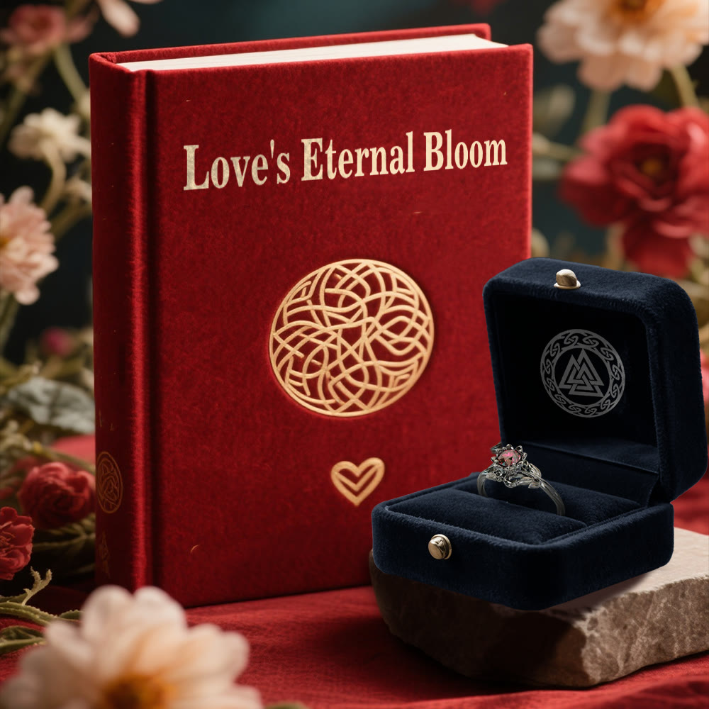 WorldNorse Aurora Blumenknotenring - image 8