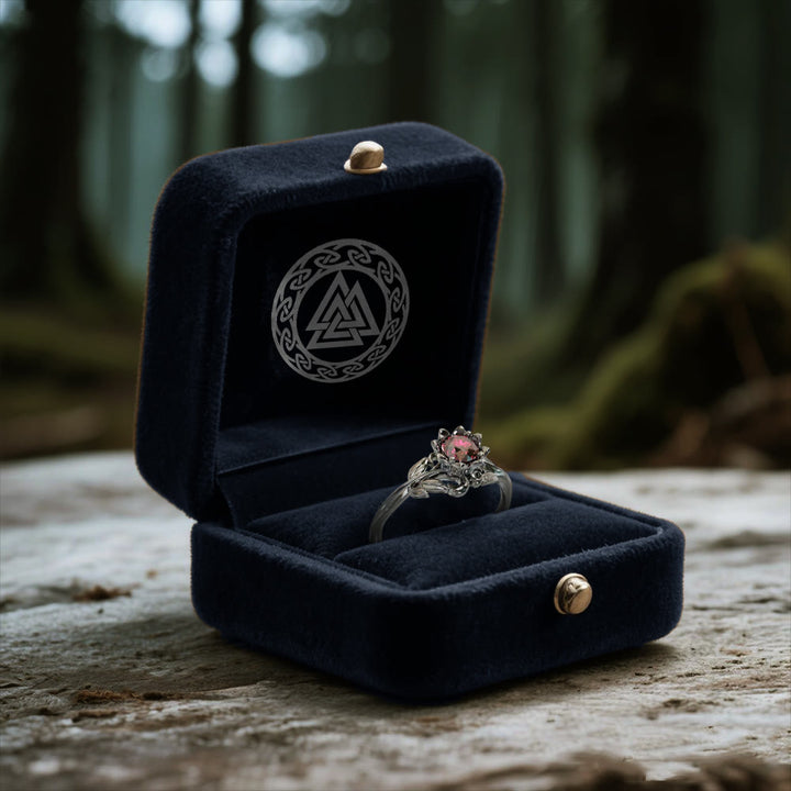 WorldNorse Aurora Blumenknotenring - image 10