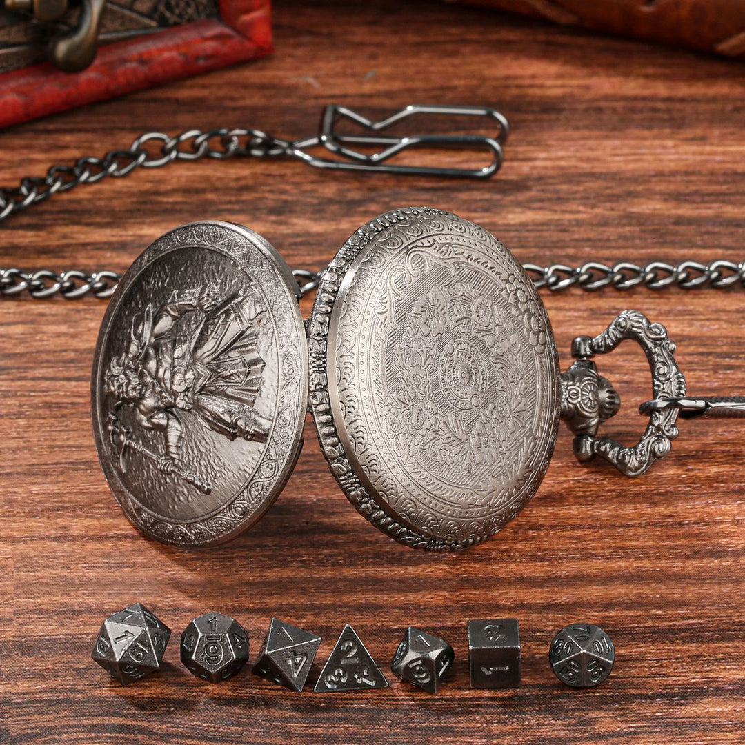 WorldNorse Wikinger Axt Barbarians Mehrseitiges Würfelset Taillenkette - image 9