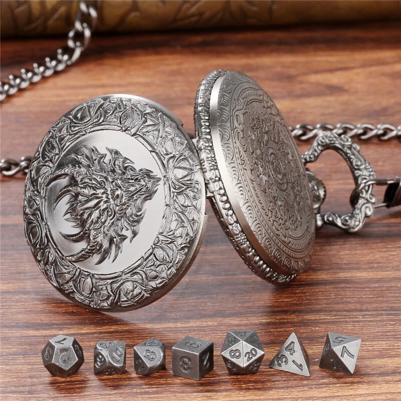 WorldNorse Viking Dragon Mini Polyedrisches Würfelset Taillenkette - image 8