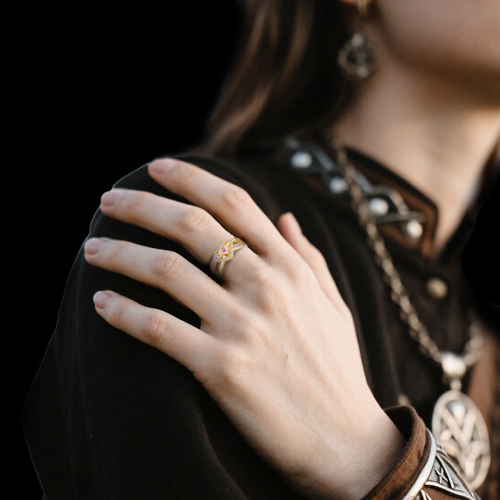 WorldNorse Freyas Winterherz-Rosenring - image 10