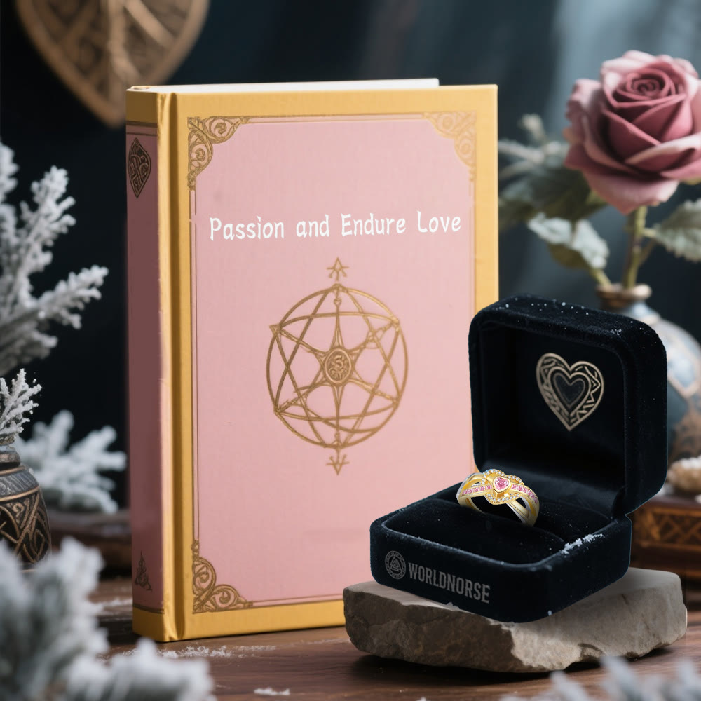 WorldNorse Freyas Winterherz-Rosenring - image 12