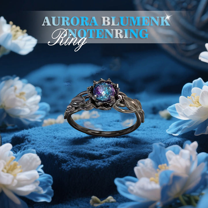 WorldNorse Aurora Blumenknotenring - image 4