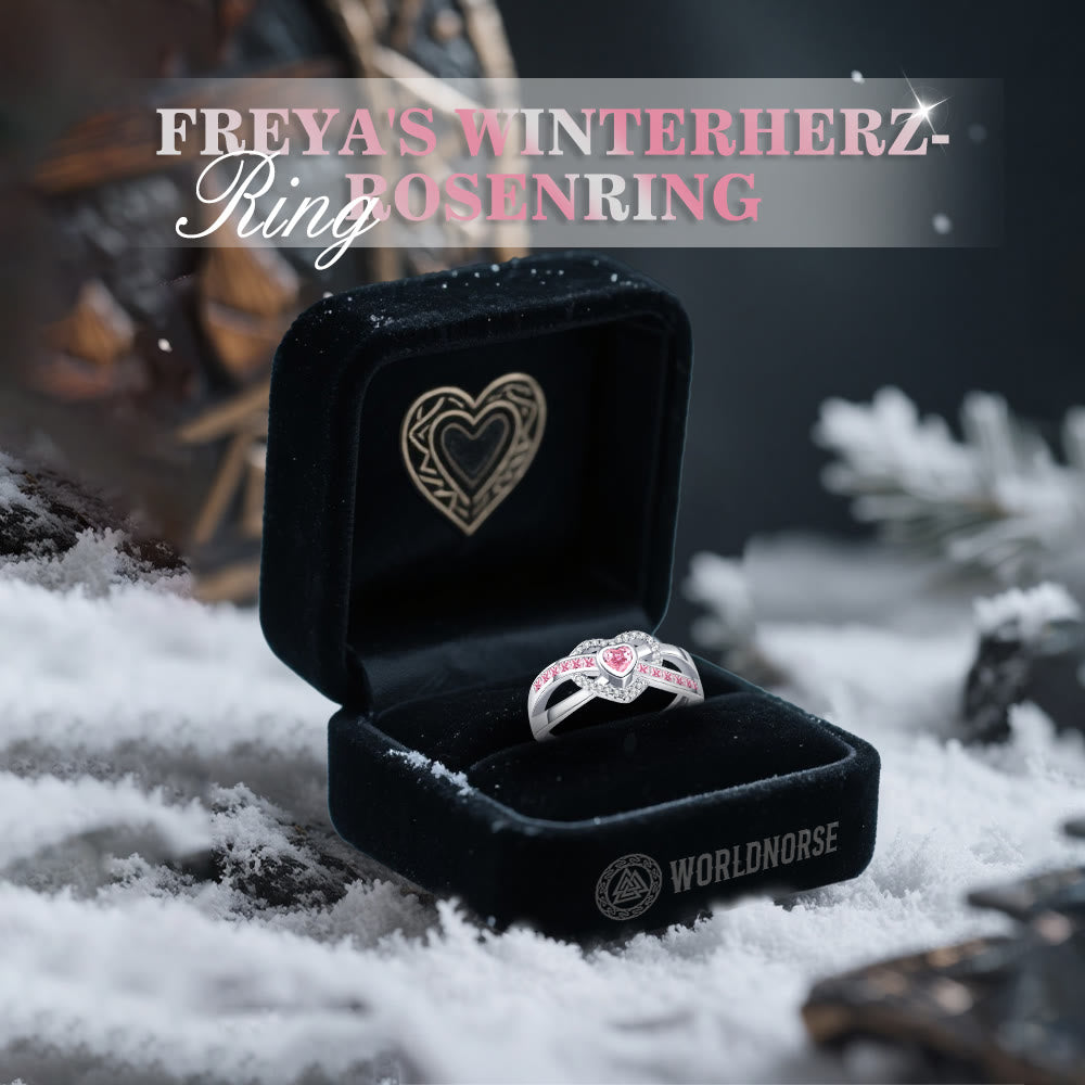WorldNorse Freyas Winterherz-Rosenring - image 2