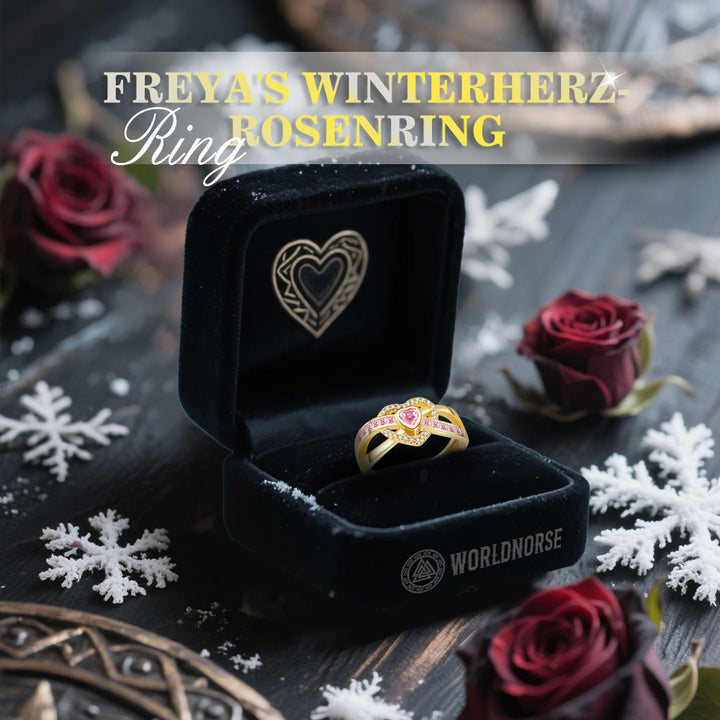 WorldNorse Freyas Winterherz-Rosenring - image 11