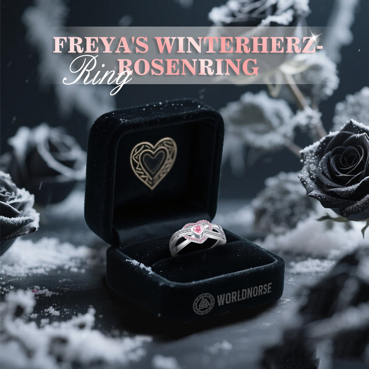 WorldNorse Freyas Winterherz-Rosenring - image 6