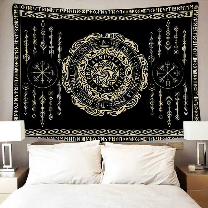 WorldNorse Timeless Triskelion Keltische Rune Wandteppich - image 3