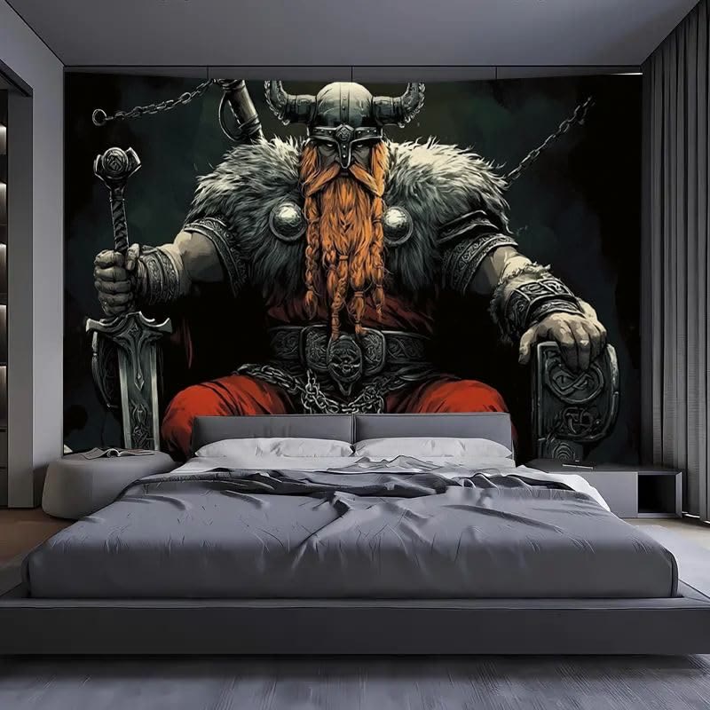 WorldNorse Armored Fighter Sword Accents Wandbehang - image 2