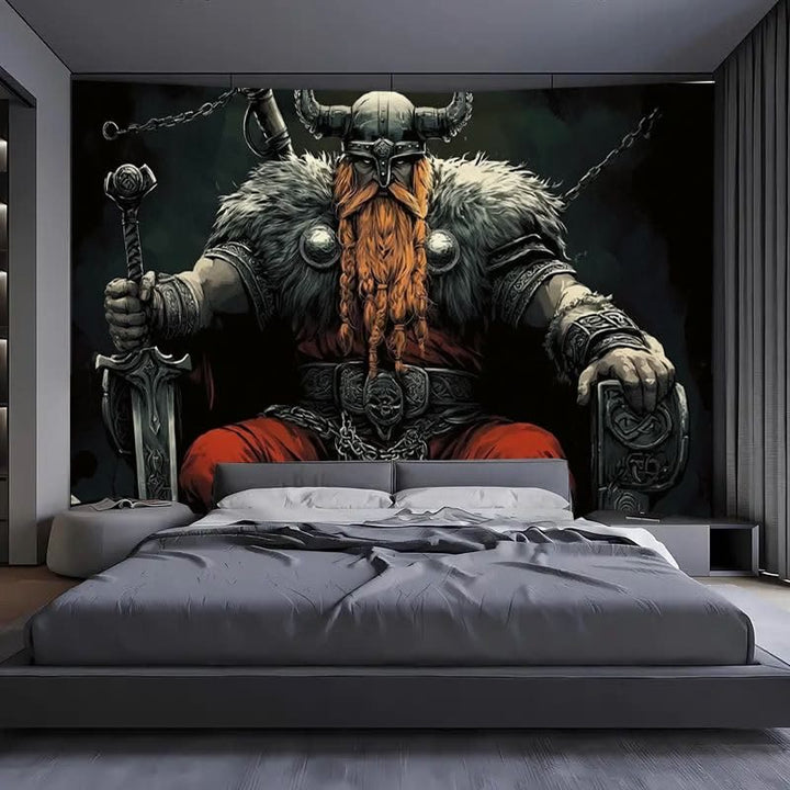 WorldNorse Armored Fighter Sword Accents Wandbehang - image 2