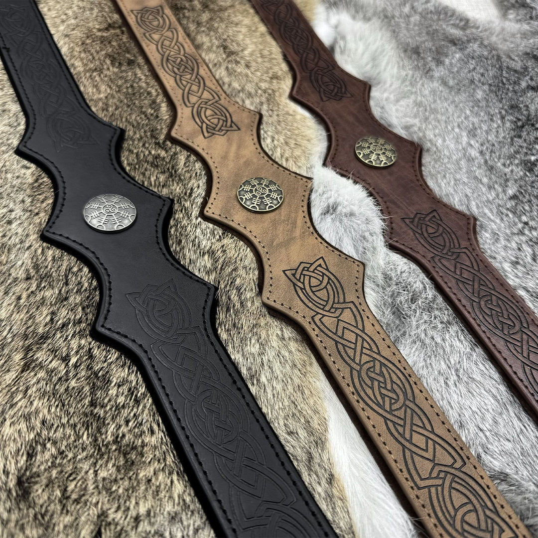 WorldNorse Retro-Stirnband mit Keltischer Knoten und Helm der Ehrfurcht - image 10