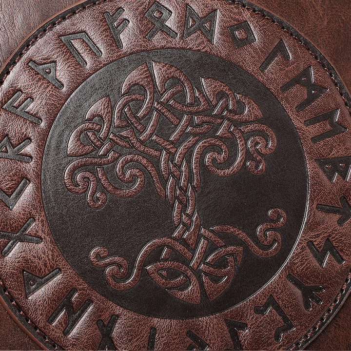 WorldNorse Gothic Tree Of Life Totenkopf Zubehör Umhängetasche - image 1