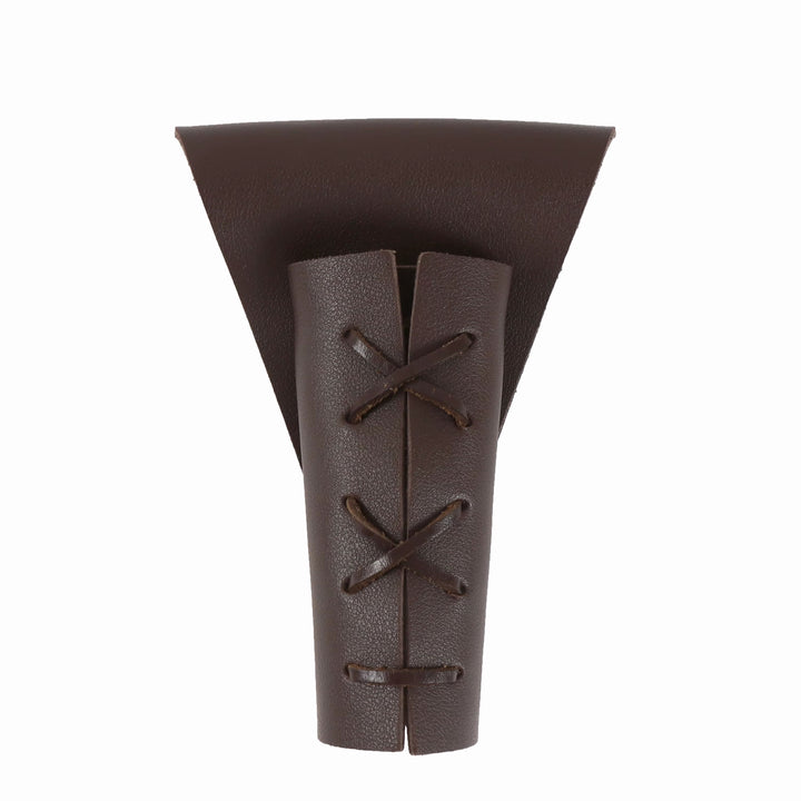 WorldNorse – Ledertasche und Gürtel mit geprägtem keltischem Muster - image 4