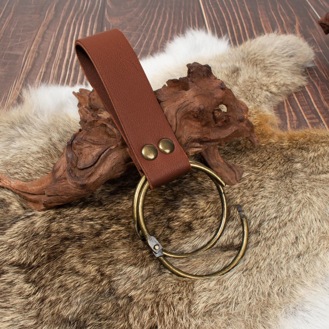 WorldNorse Mittelalterliche Zaubertrankflaschentasche und Gürtel mit Lederriemen - image 3