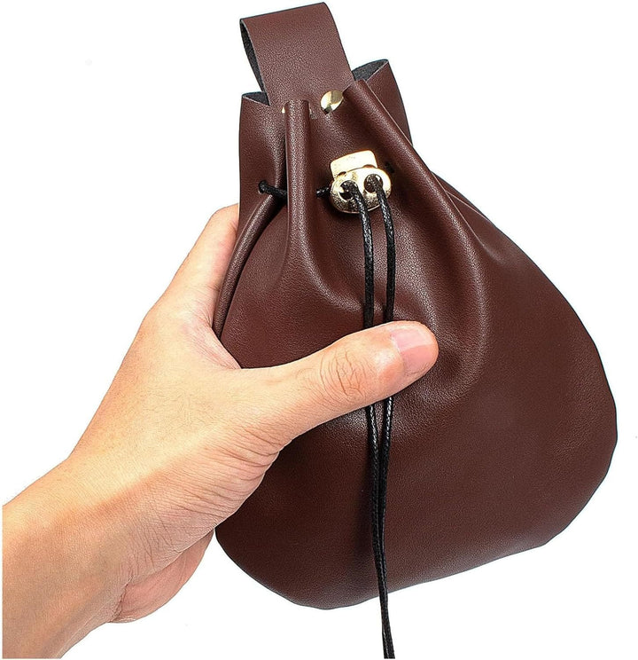 WorldNorse Mittelalterliche Zaubertrankflaschentasche und Gürtel mit Lederriemen - image 2