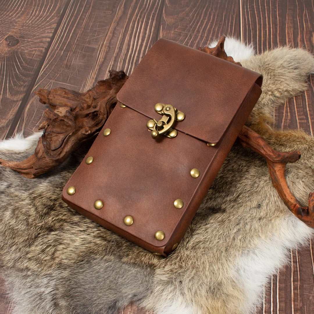 WorldNorse Mittelalterliche Zaubertrankfläschchen-Tasche und Gürtel - image 2