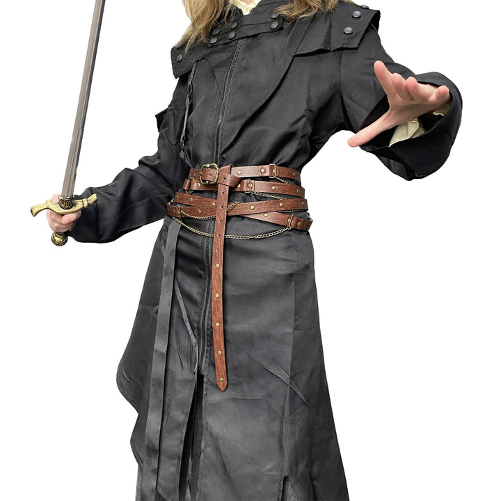 WorldNorse Punk Nietenkettengürtel - image 8