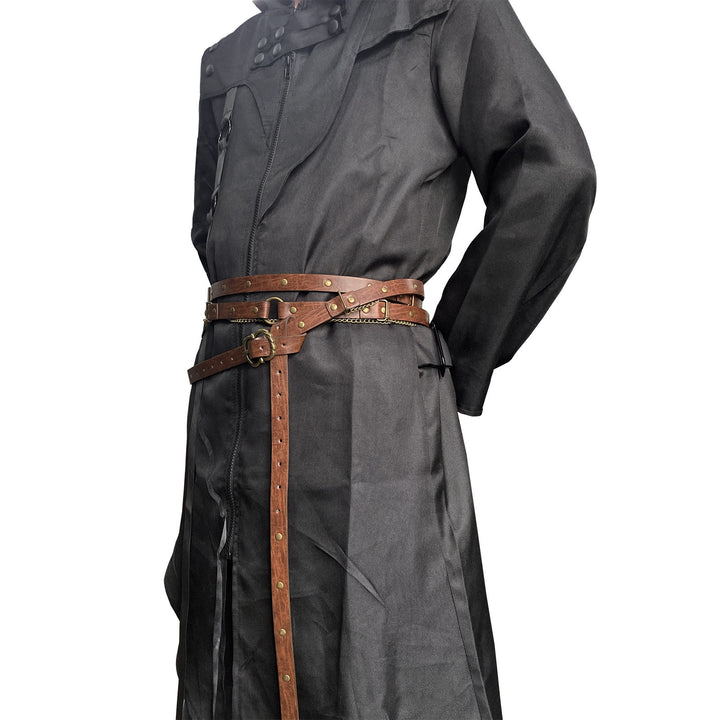 WorldNorse Punk Nietenkettengürtel - image 9