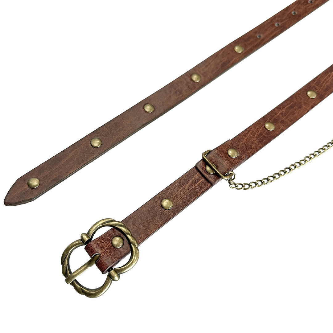 WorldNorse Punk Nietenkettengürtel - image 12