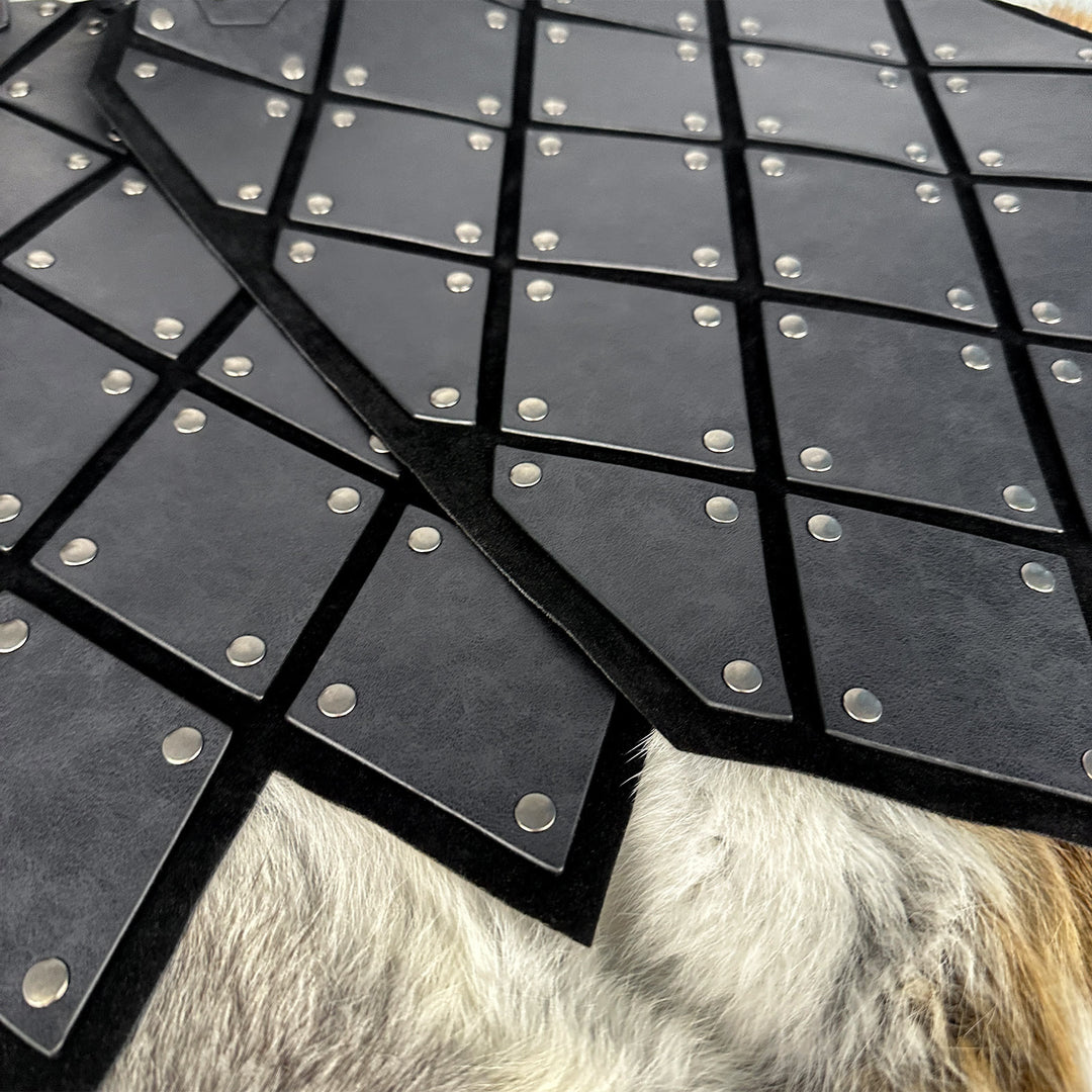 WorldNorse Mittelalterliche Diamantrockrüstung aus Leder - image 10