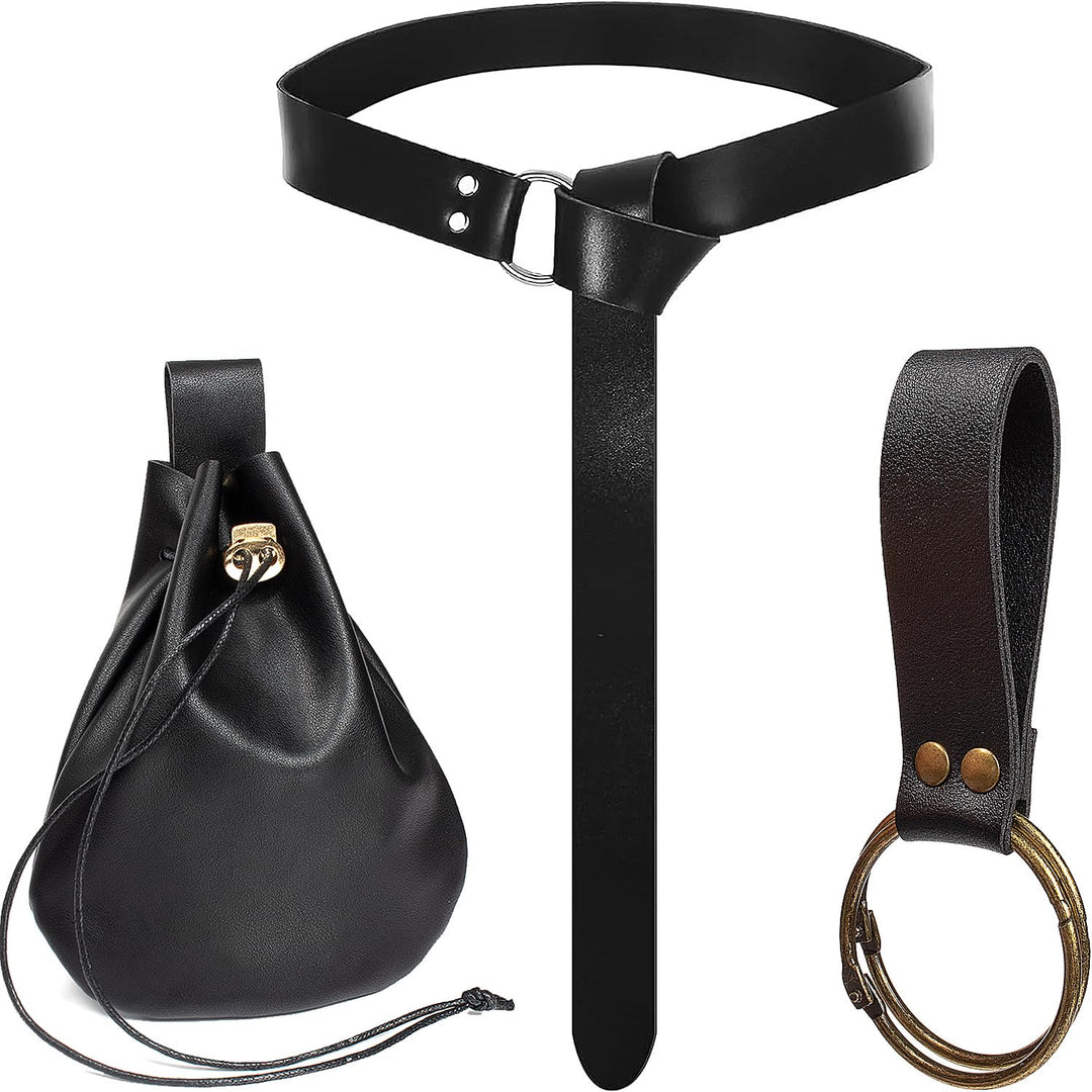 WorldNorse Closure Doppelringschnalle Kordelzugtasche & Gürtel - image 9