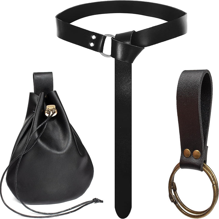 WorldNorse Closure Doppelringschnalle Kordelzugtasche & Gürtel - image 9