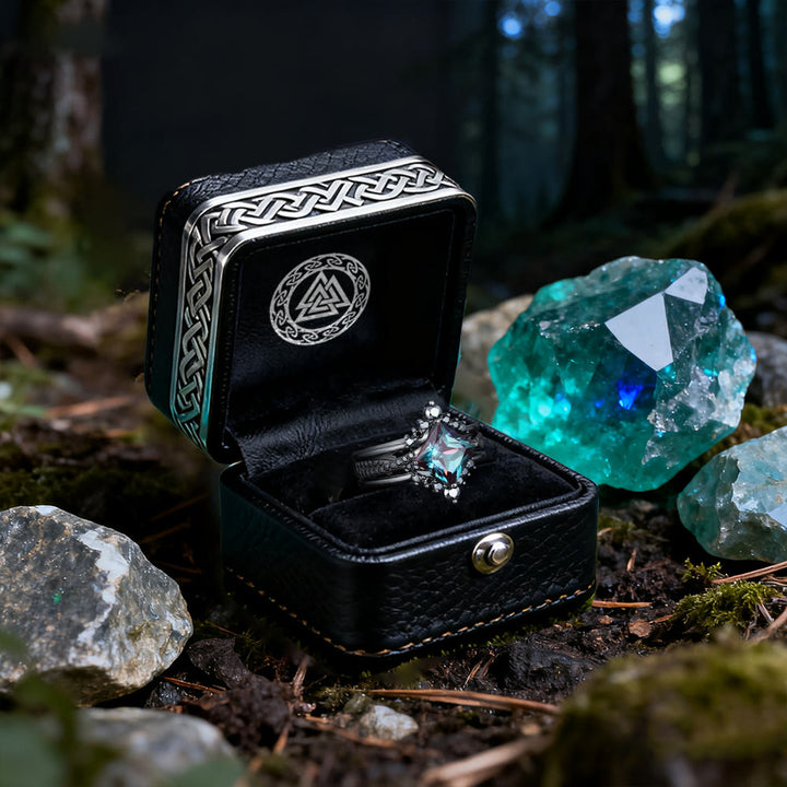 WorldNorse Mystic Alexandrit Stern Ring Set - image 4