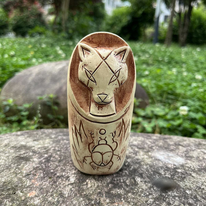 WorldNorse Himmlische Wolf - Rune Dekoration - Wolf #B - image 6