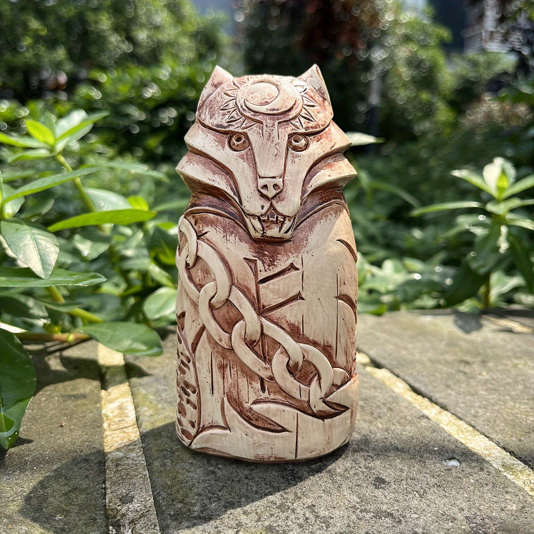 WorldNorse Himmlische Wolf - Rune Dekoration - image 1