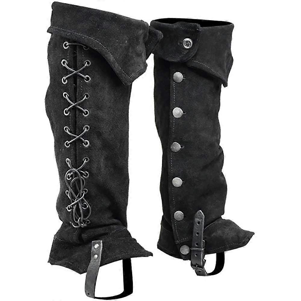 WorldNorse Gothic Schnürstiefel mit Nietenüberzug - Schwarz - Ein Paar - image 0