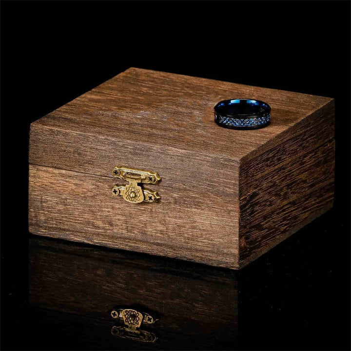 WorldNordischer Ring aus Legierung im Wikingerstil - image 1