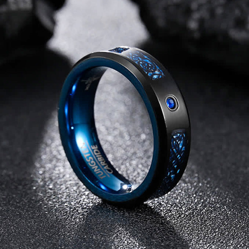 WorldNordischer Ring aus Legierung im Wikingerstil - image 5