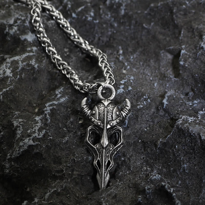 WorldNorse Halskette für Herren mit Wikinger- und nordischem Krieger-Motiv