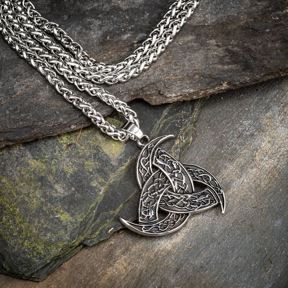 WorldNordische Halskette mit dem dreifachen Horn von Odin