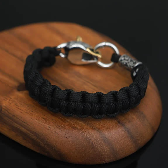 WorldNorse Nordisches Mjölnir Wolf -Armband