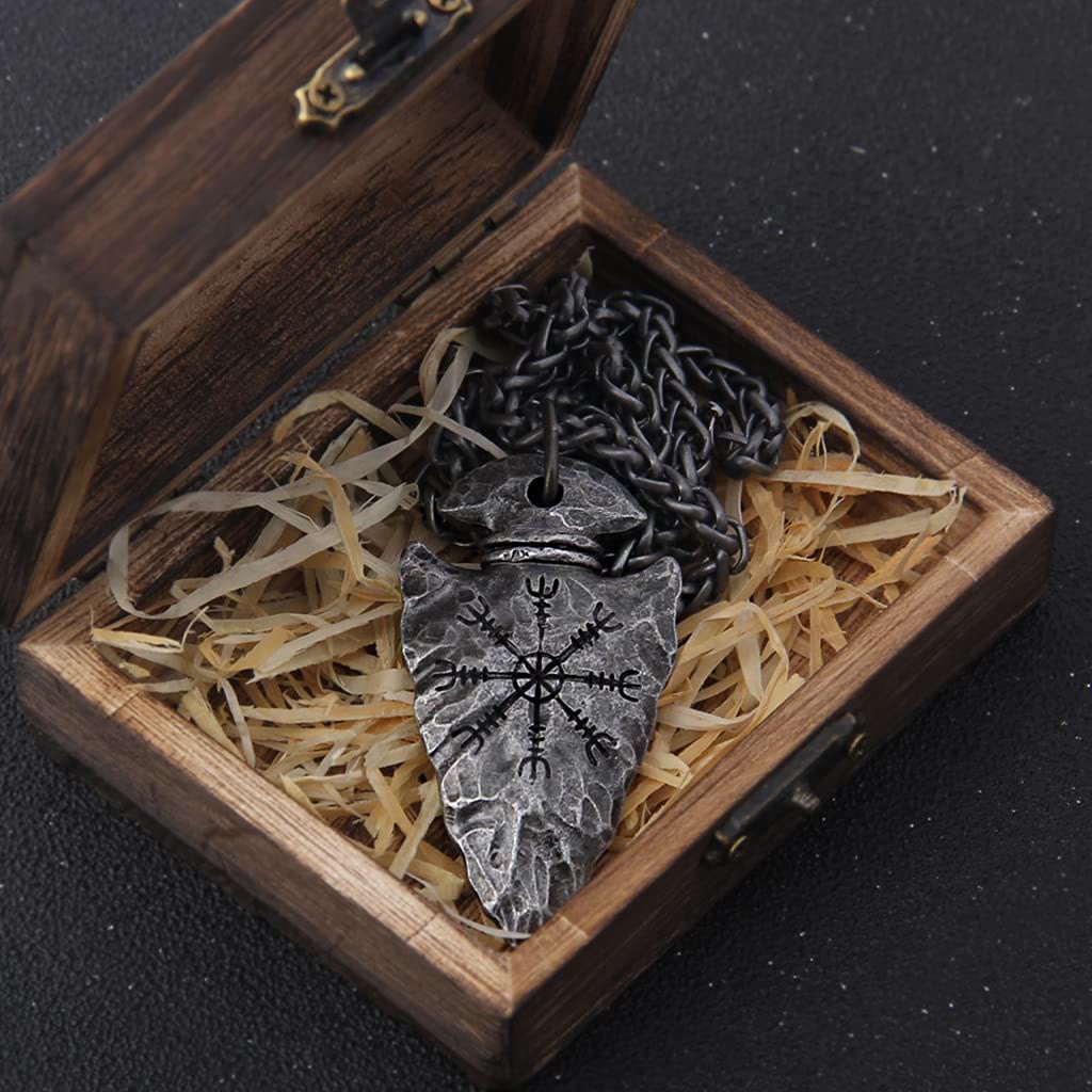 WorldNorse Wikinger Odin Speerkopf Halskette - image 3