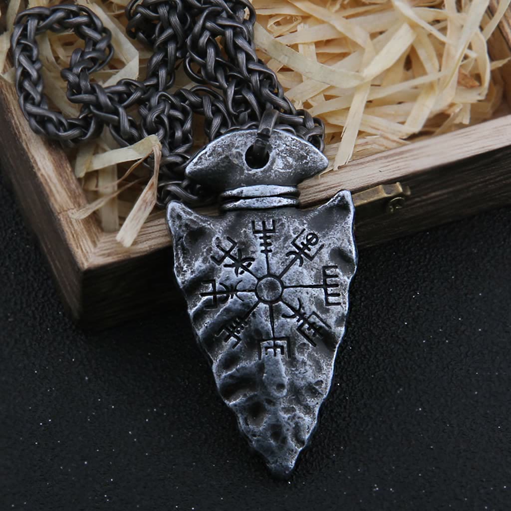 WorldNorse Wikinger Odin Speerkopf Halskette - image 4