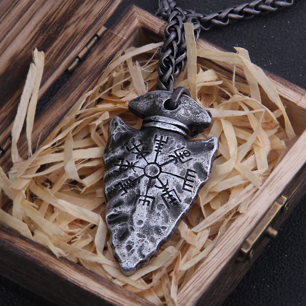 WorldNorse Wikinger Odin Speerkopf Halskette - image 2