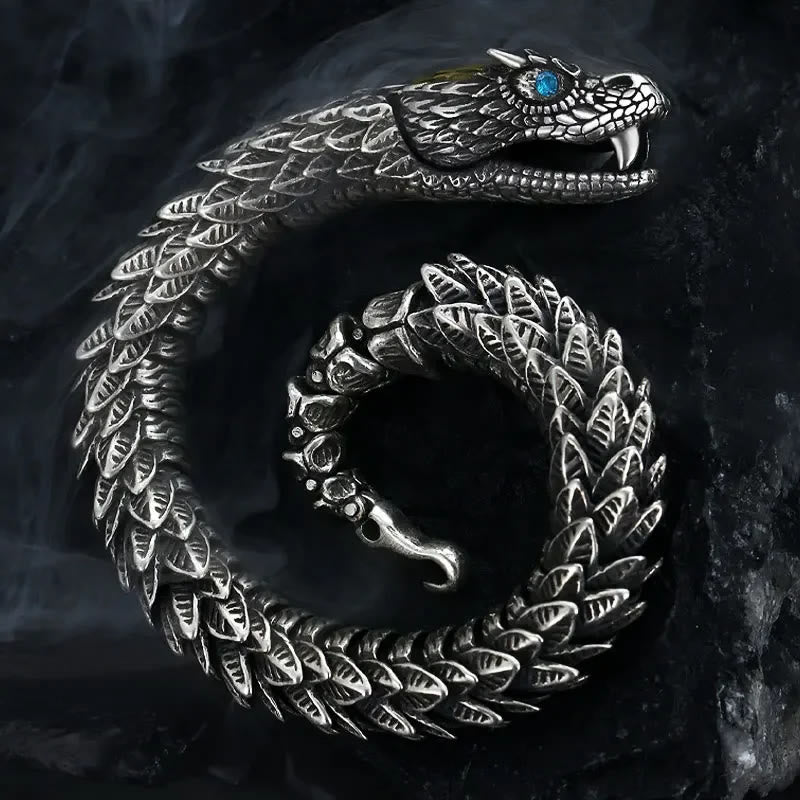 WorldNorse Jormungandr Personalisiertes Klapperschlangenarmband - image 5