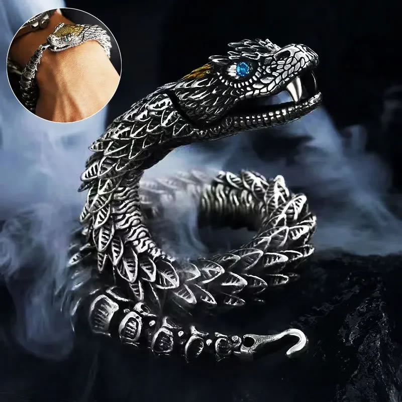 WorldNorse Jormungandr Personalisiertes Klapperschlangenarmband - image 6
