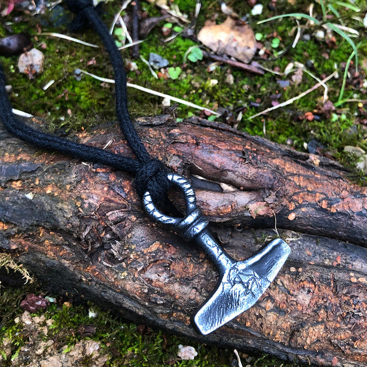 WorldNorse Viking Mjölnir Amulett Thors Hammer Halskette