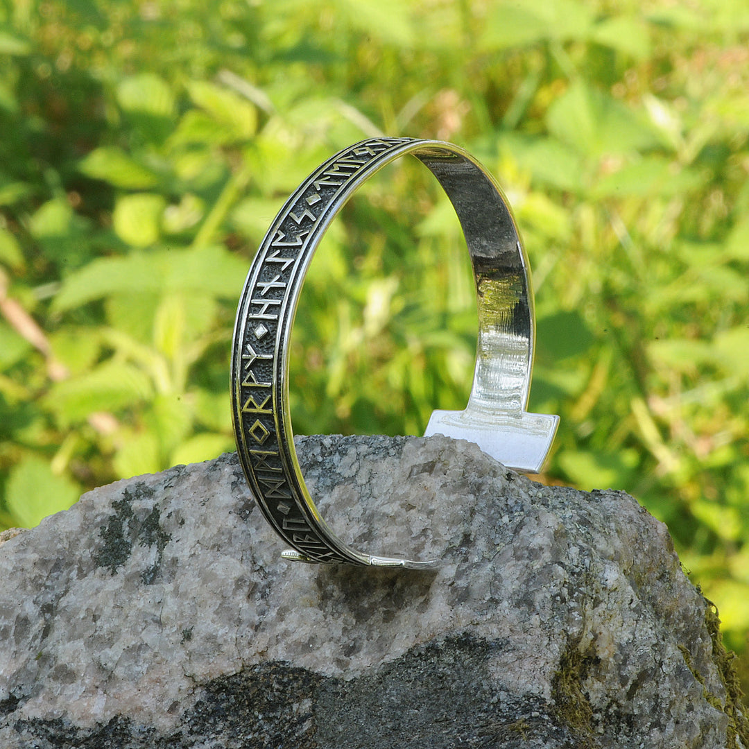 WorldNorse Wikinger-Armring mit Elder- Rune -Armband
