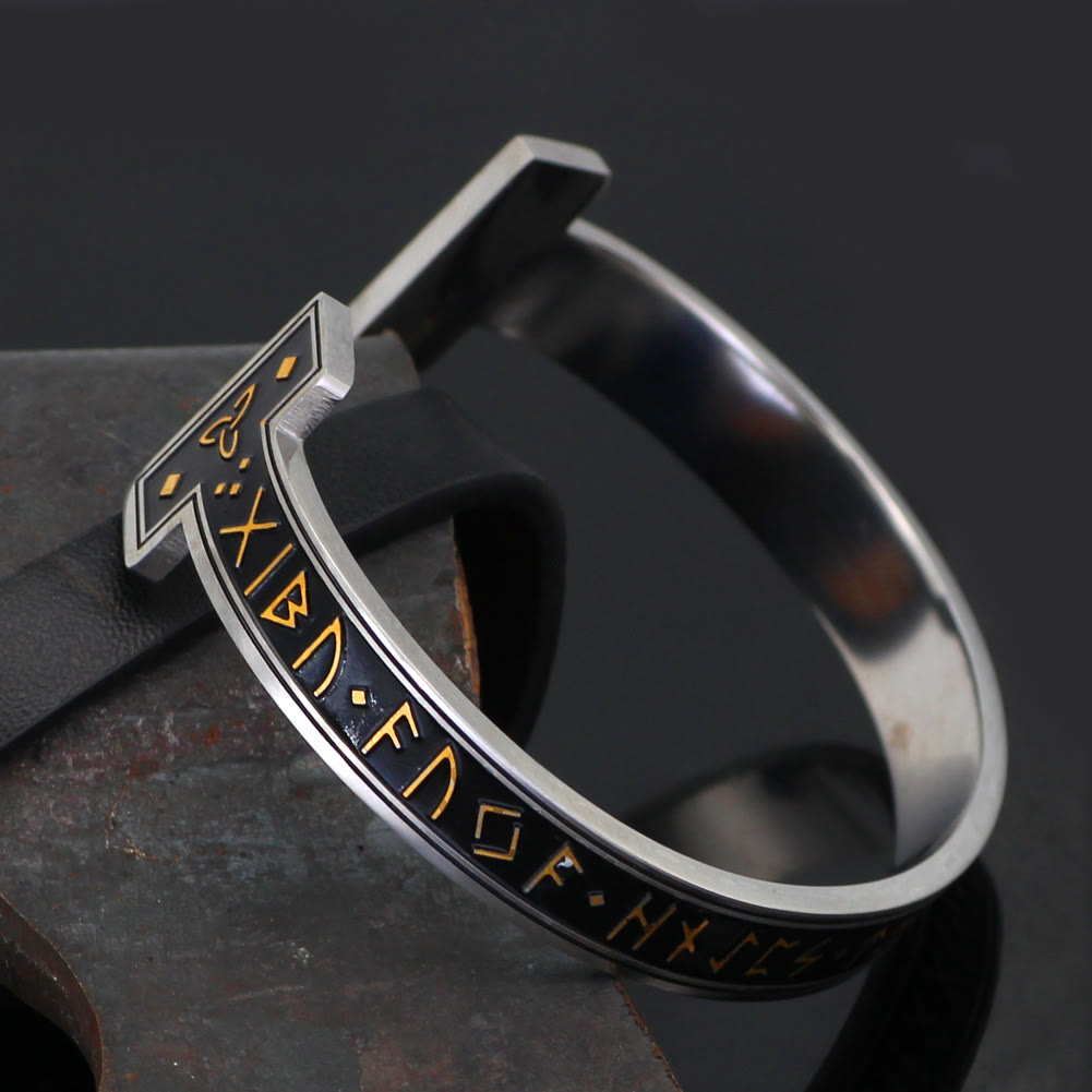 WorldNorse Wikinger-Armring mit Elder- Rune -Armband