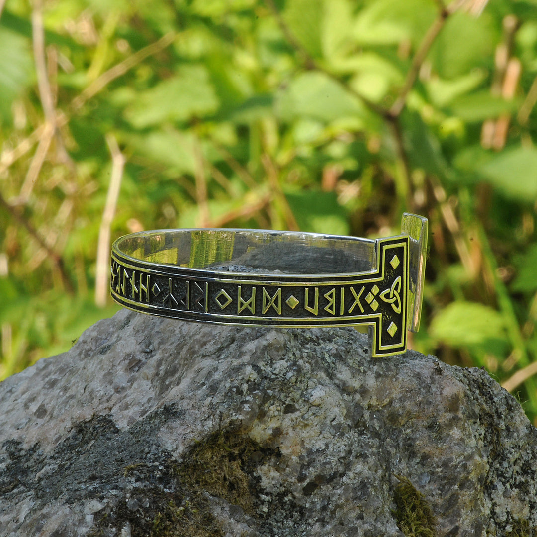 WorldNorse Wikinger-Armring mit Elder- Rune -Armband