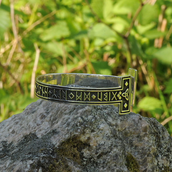 WorldNorse Wikinger-Armring mit Elder- Rune -Armband