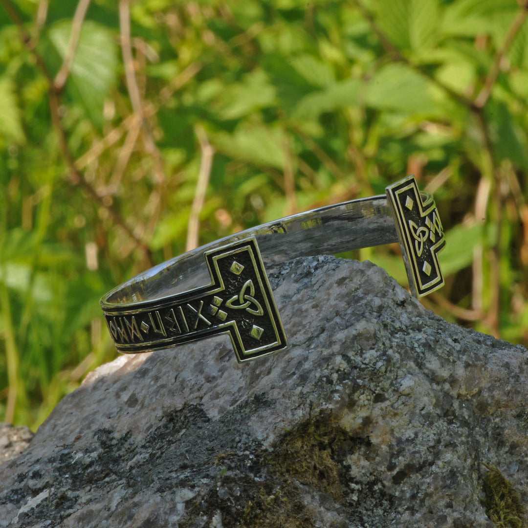 WorldNorse Wikinger-Armring mit Elder- Rune -Armband